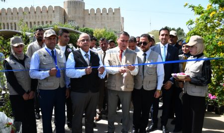 السيد عميد كلية التربية للعلوم الإنسانية يشارك في مهرجان التنمية المستدامة