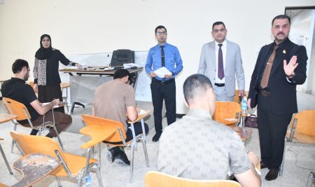كلية التربية للعلوم الإنسانية تجري امتحانات الدور الثاني