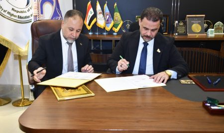 كلية التربية للعلوم الإنسانية توقع مذكرة تفاهم مع المفوضية العليا لحقوق الإنسان في ديالى
