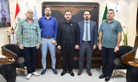 لتبادل التعاون العلمي والبحثيالسيد عميد كلية التربية للعلوم الإنسانية يستقبل وفدًا من رئاسة جامعة ديالى
