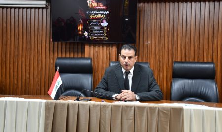 كلية التربية للعلوم الإنسانية تعقد ندوة علمية في كينونة فاطمة الزهراء (عليها السلام) ومظلوميتها